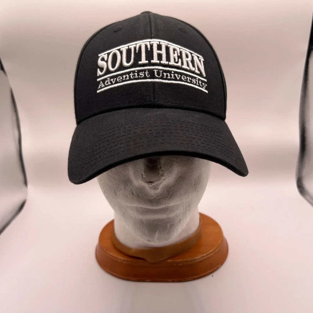 The Game Southern Adventist University Hat Black Cotton Adjustable Baseball Cap